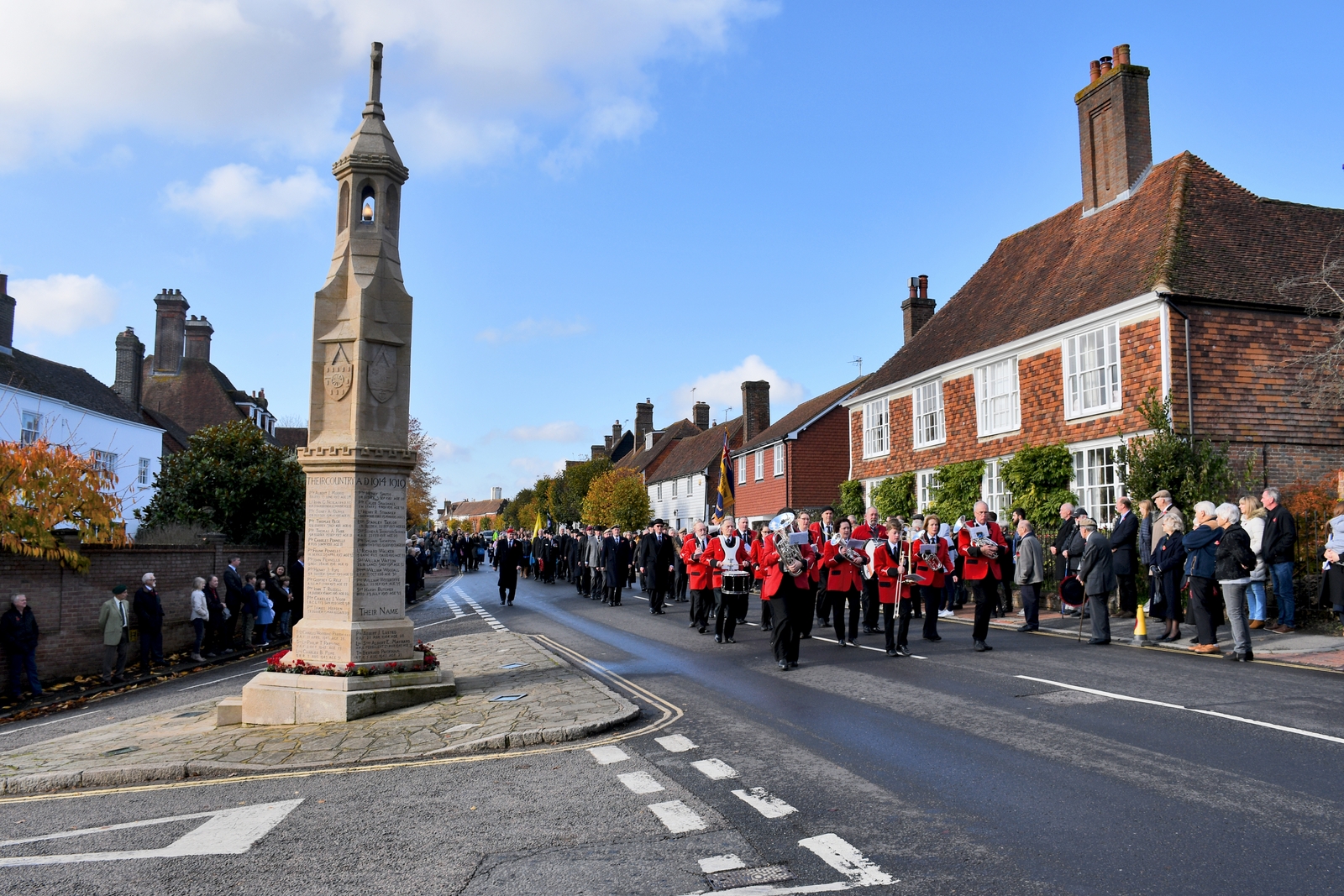 Remembrance Day à Burwash © French Moments
