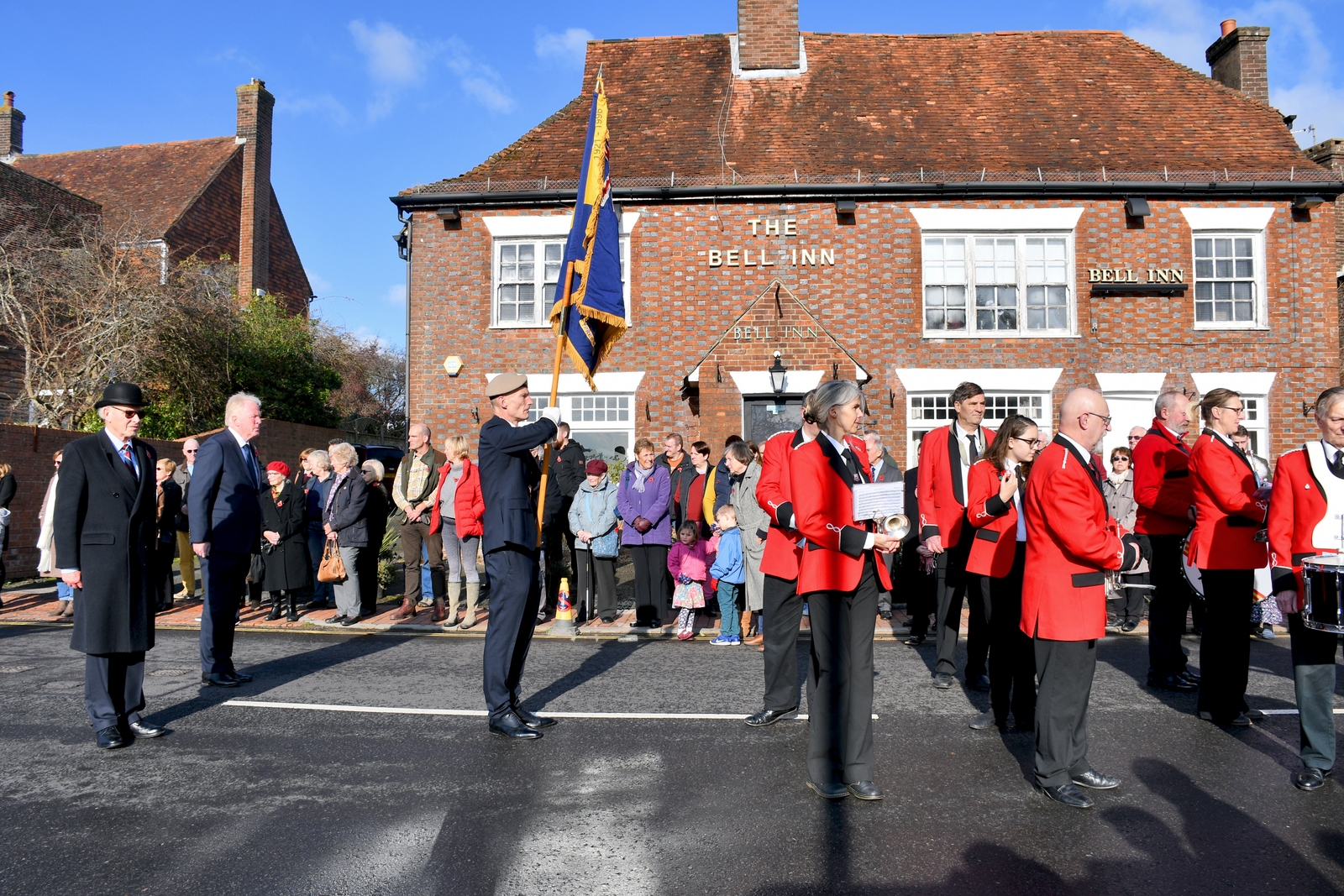 Remembrance Day à Burwash, Angleterre © French Moments