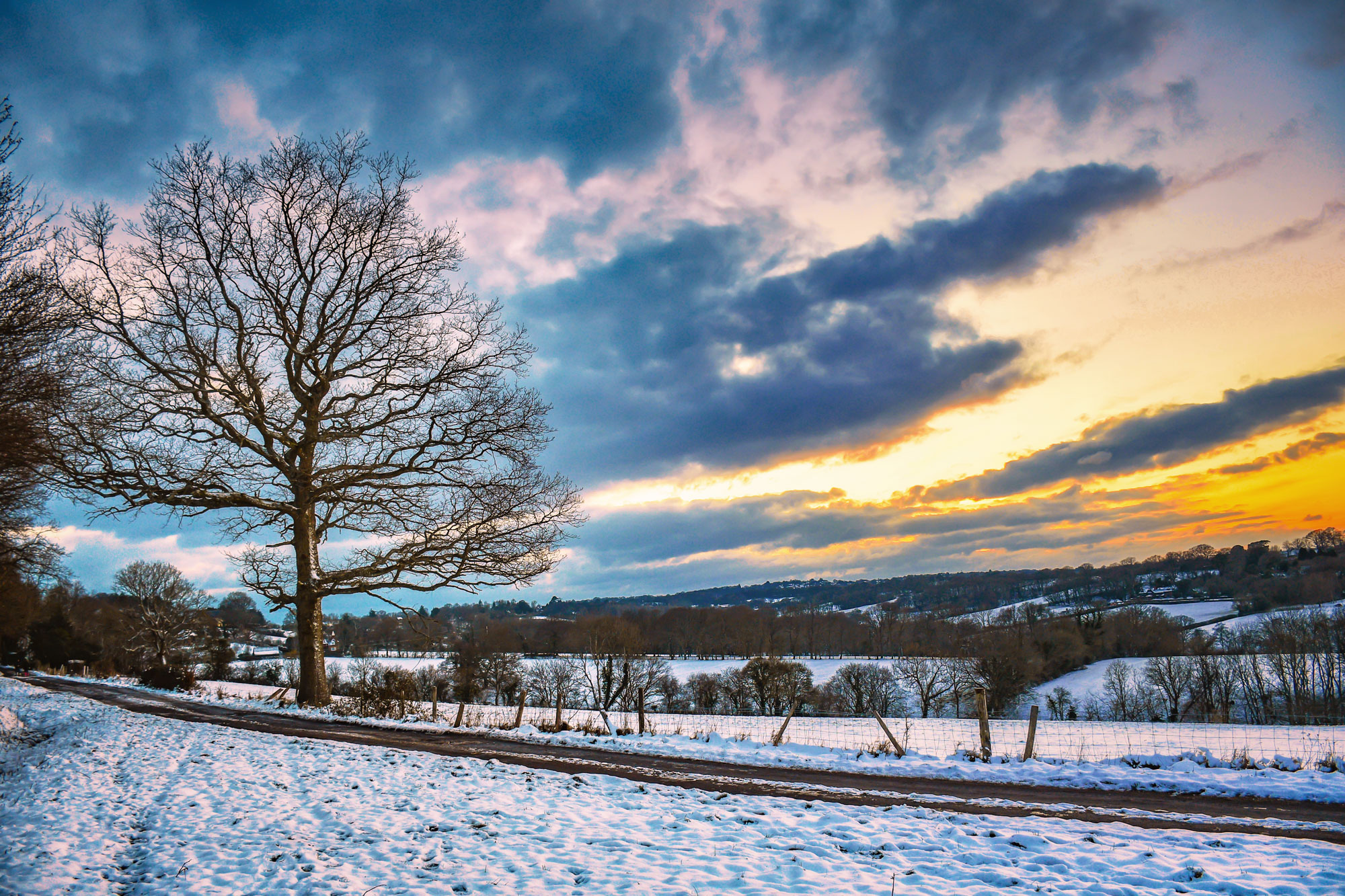 Poèmes anglais d'hiver - L'Angleterre sous la neige © French Moments