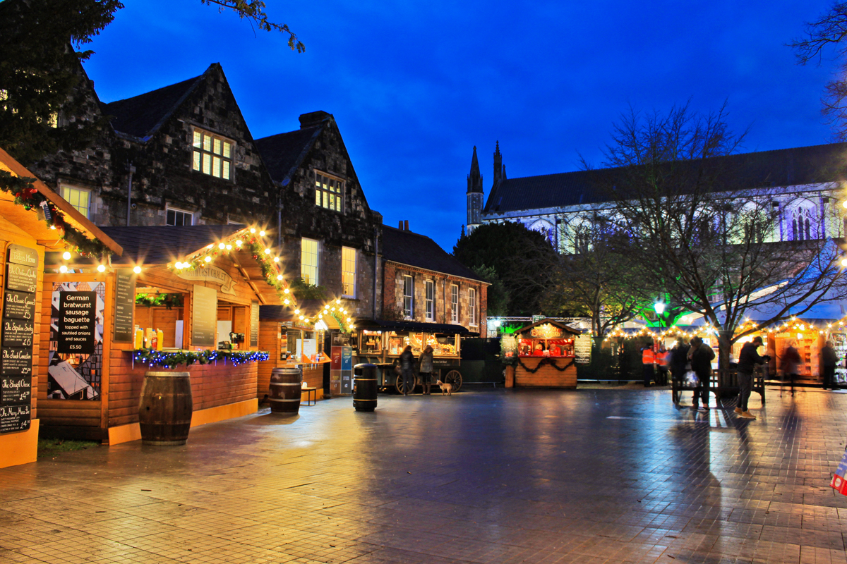 Winchester-Christmas-Market.-Photo-by-BruceAlborough-via-Twenty20 Les marchés de Noël au Royaume-Uni - Winchester Photo by BruceAlborough via Twenty20