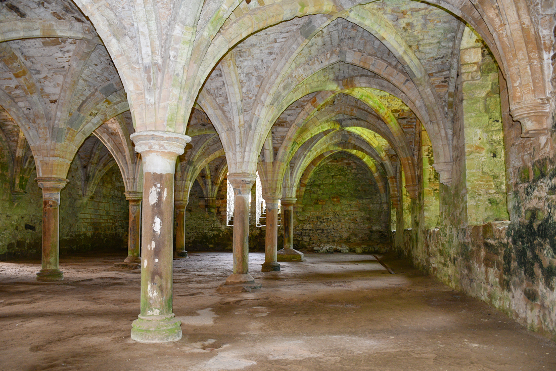 Les ruines de l'abbaye de Battle © French Moments