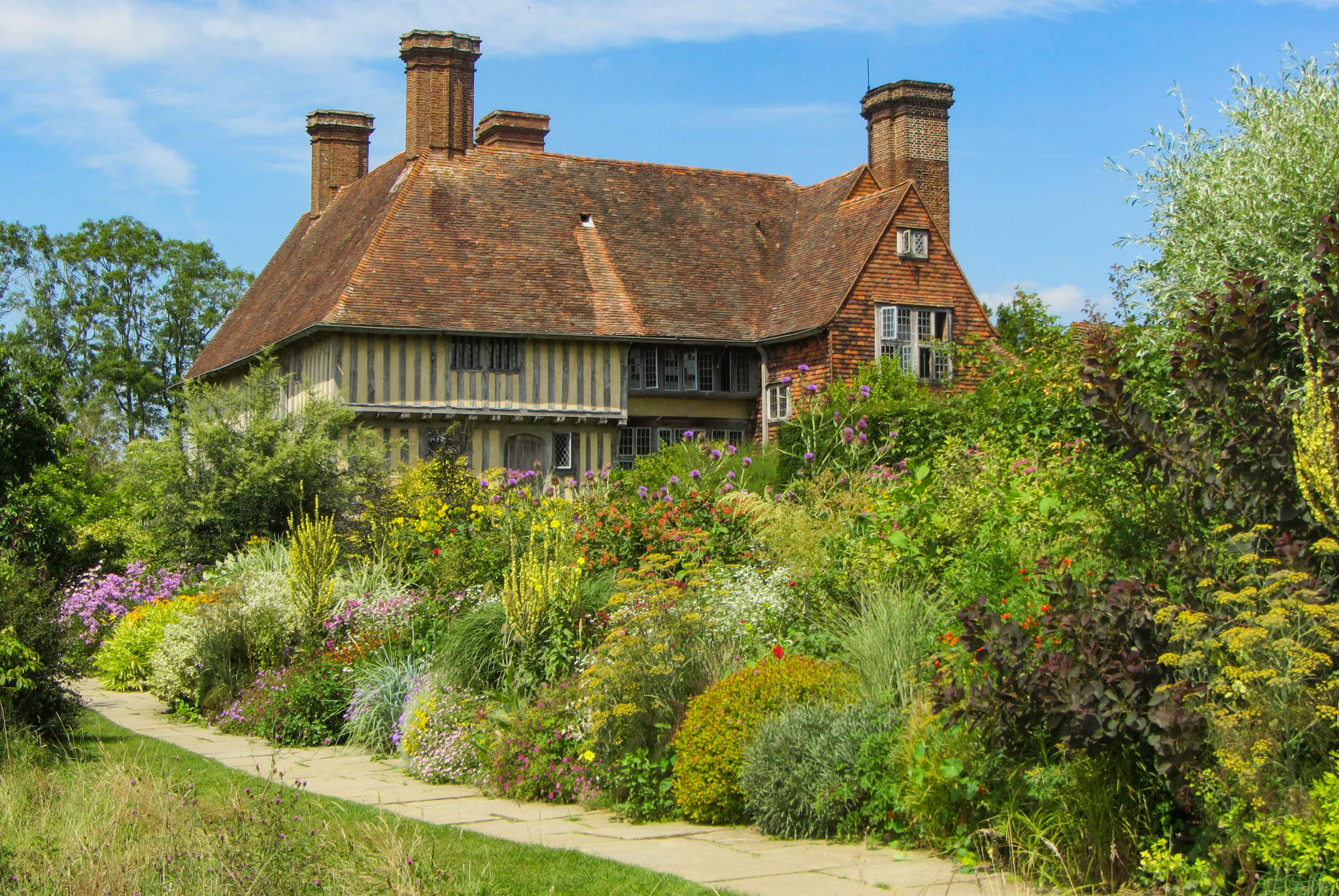 Great Dixter - Jardins du Sussex © Pierre Tribhou - licence [CC BY-SA 4.0] from Wikimedia Commons