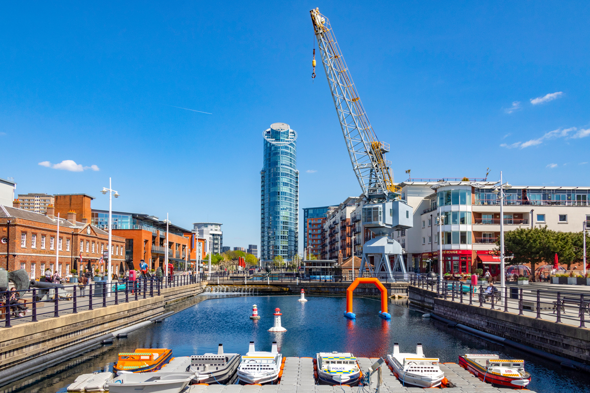 Portsmouth-Gunwharf-Quays-@SteveAllenPhoto-via-Twenty20 Portsmouth Gunwharf Quays @SteveAllenPhoto via Twenty20