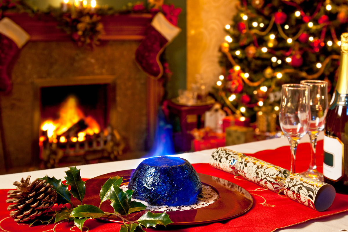 Christmas pudding. Photo by SteveAllenPhoto999  via Envato Elements