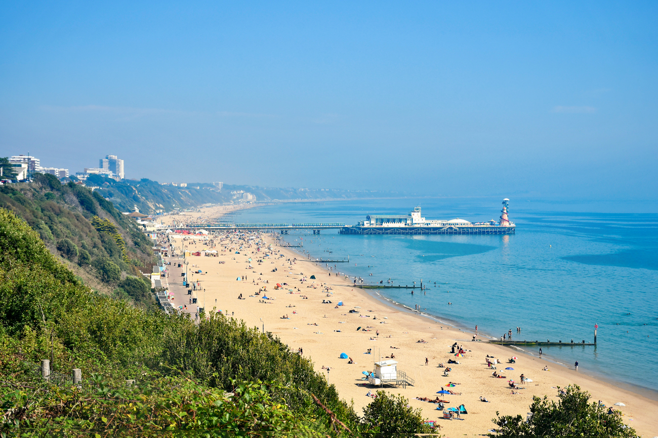 Plage de Bournemouth © French Moments