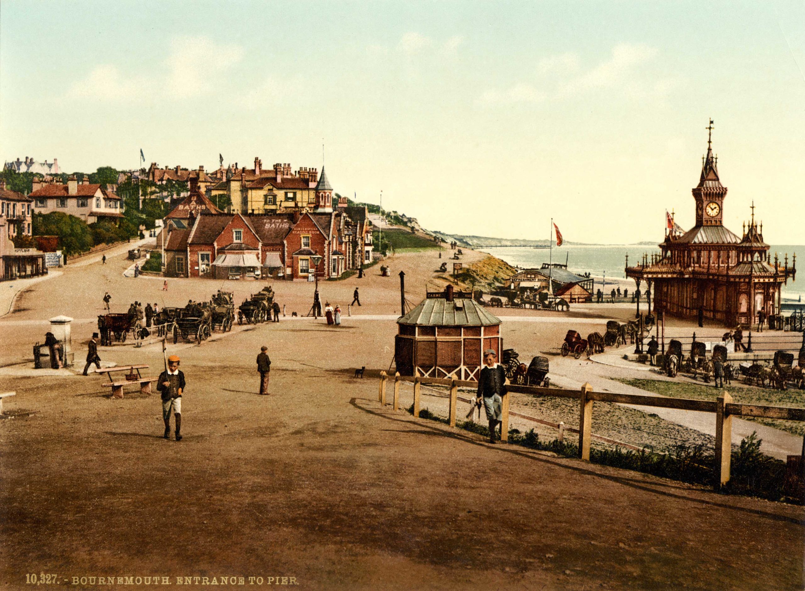 Bournemouth Pier ca 1890