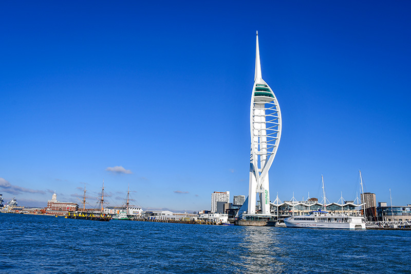 Une des 10 villes au sud de Londres : Portsmouth © French Moments