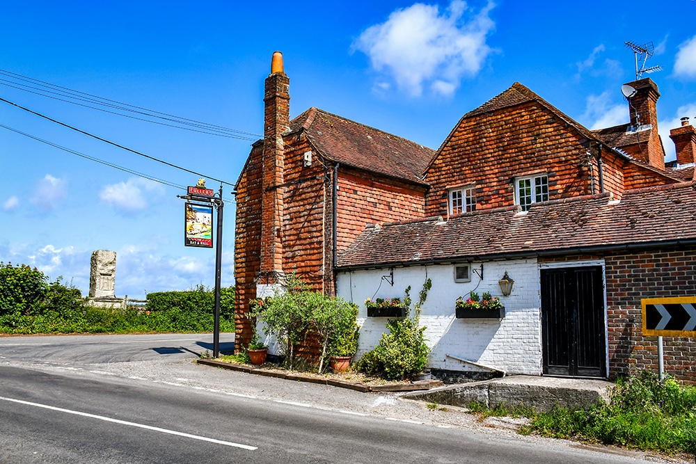 Hambledon 45 copyright French Moments Pub The Bat & Ball, Hambledon © French Moments