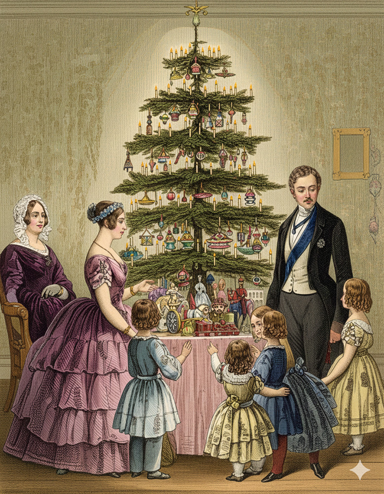 Noel Victorien 01 generated by Gemini Noël victorien by Gemini