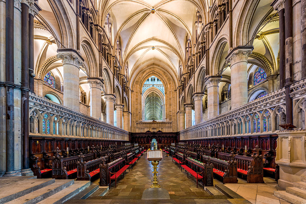 Canterbury Cathedral Choir. Photo by Diliff - licence [CC BY-SA 3.0] from Wikimedia Commons