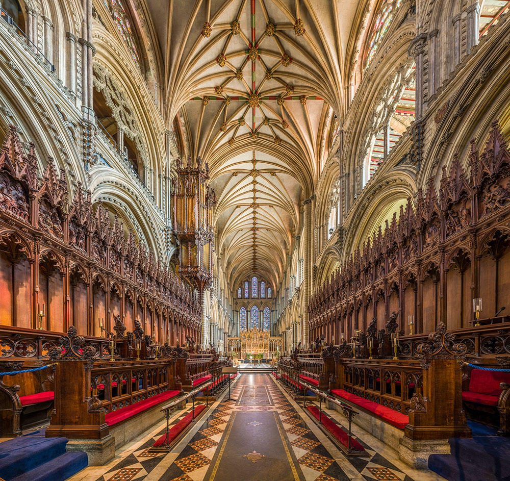 Ely Cathedral Choir. Photo by Diliff - licence [CC BY-SA 3.0] from Wikimedia Commons