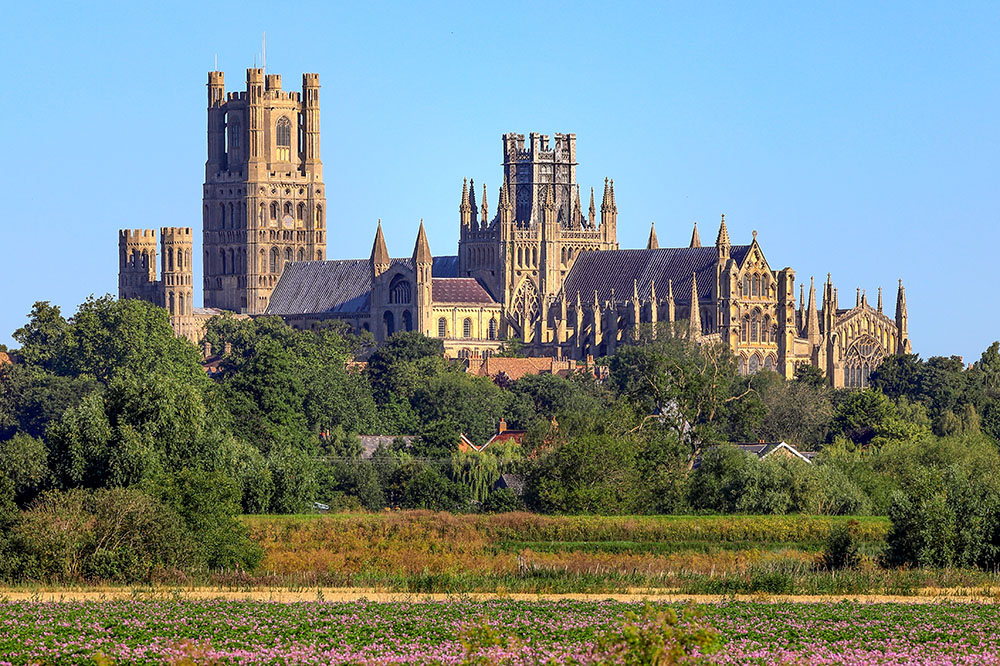 Ely Cathedral. Photo by Verbcatcher - licence [CC BY -4.0] from Wikimedia Commons