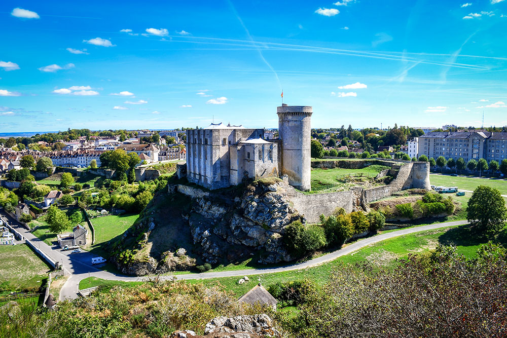 Falaise 01 copyright French Moments Le château de Falaise dans lequel a grandi Guillaume le Conquérant