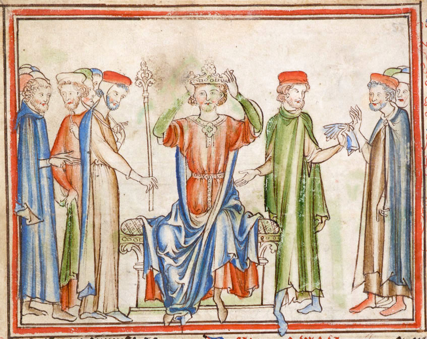 Harold_Godwinson_02 Le couronnement du roi Harold II