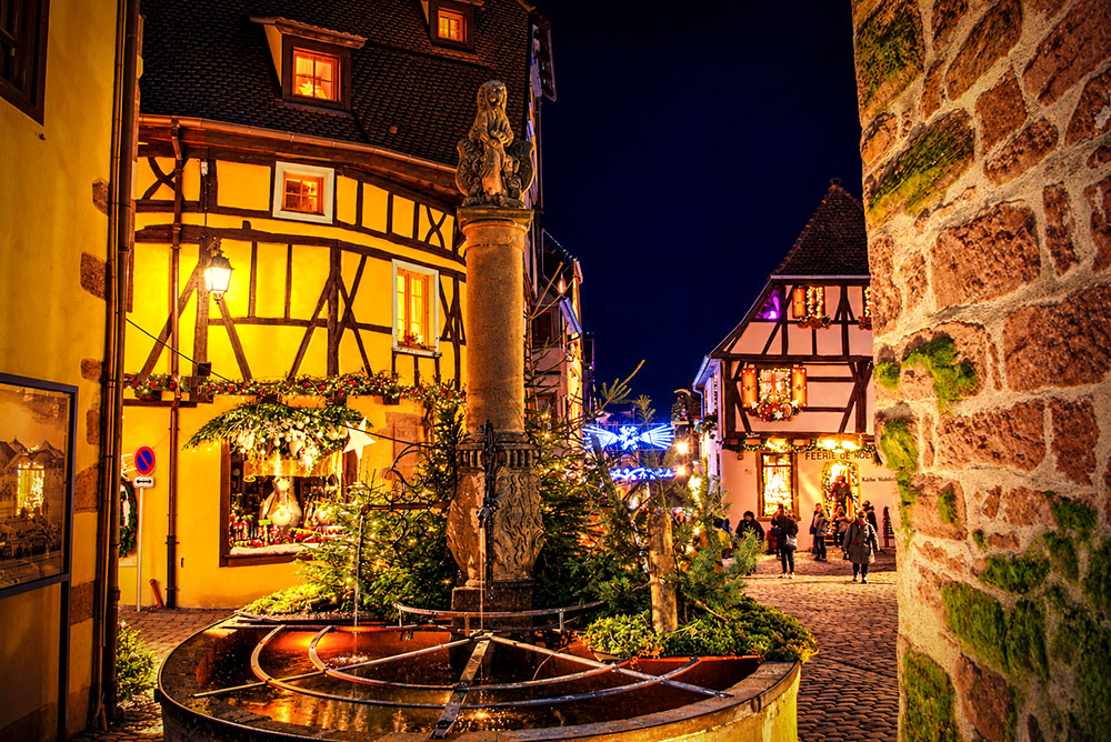 Noël à Riquewihr en Alsace