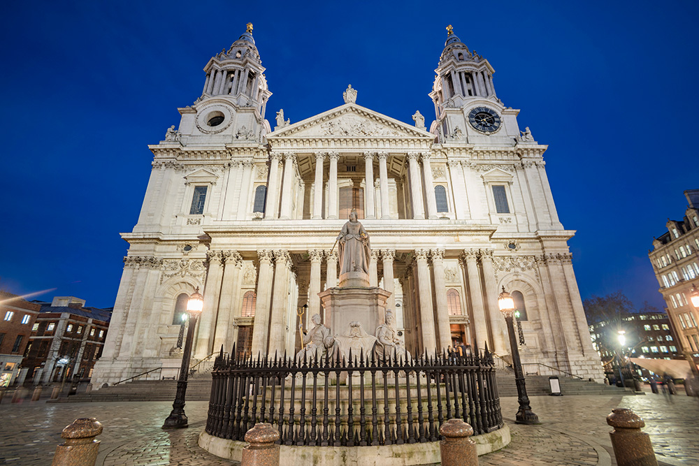 St Pauls Cathedral West Front by MatthewWilliams-Ellis via Envato Elements