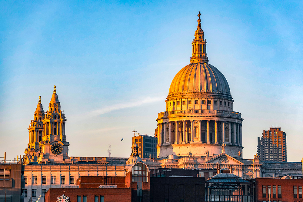 St Pauls Cathedral at Sunset by MatthewWilliams-Ellis via Envato Elements
